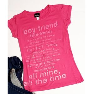 3/$15  boyfriend tee shirt shirt sleeve  graphic